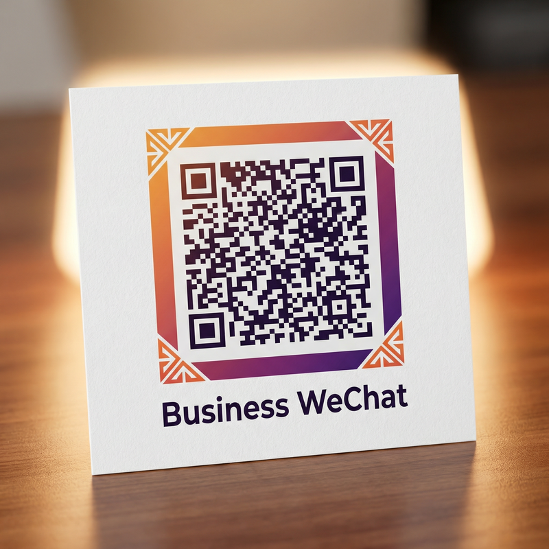 小马拉大车商务二维码