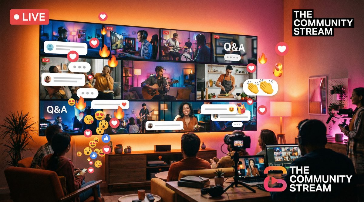 强上社区直播互动视频